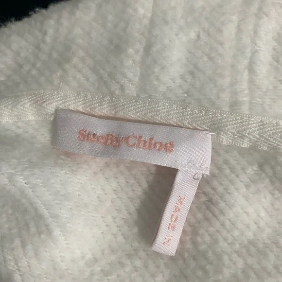 See by Chloe white hoodie mini dress sm - Picture 7 of 10